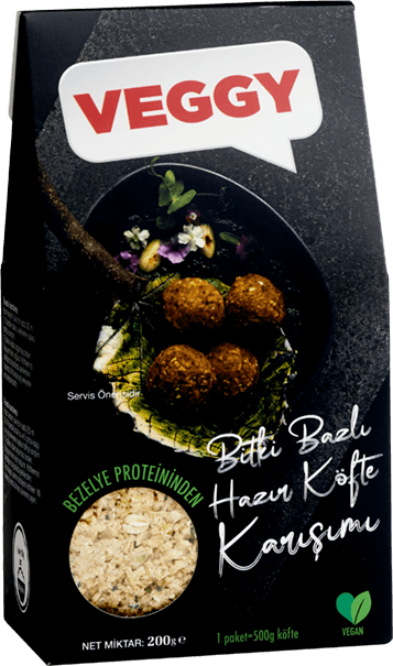 Bitki Bazlı Hazır Köfte Karışımı ( Bezelye Proteininden) 200 g