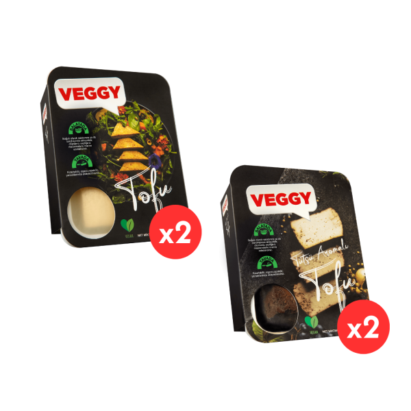 Tofu Seti (2 adet Tofu 200g, 2 adet Tütsü Aromalı Tofu 200g)