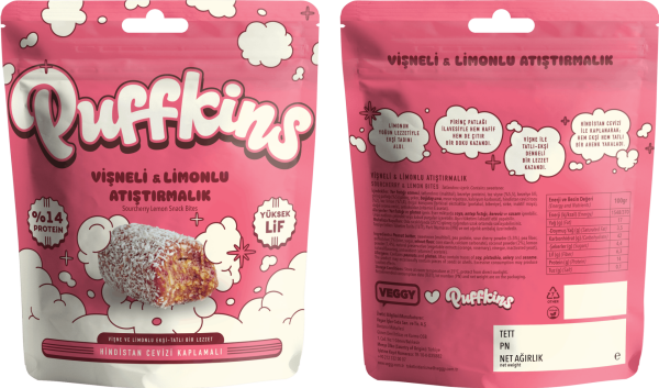 Puffkins Vişneli Limonlu Atıştırmalık (75g)