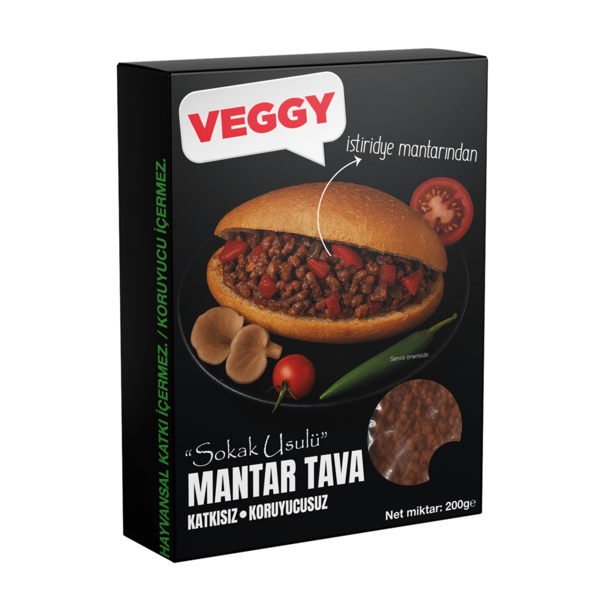 Veggy Sokak Usulü Mantar Tava (200g)
