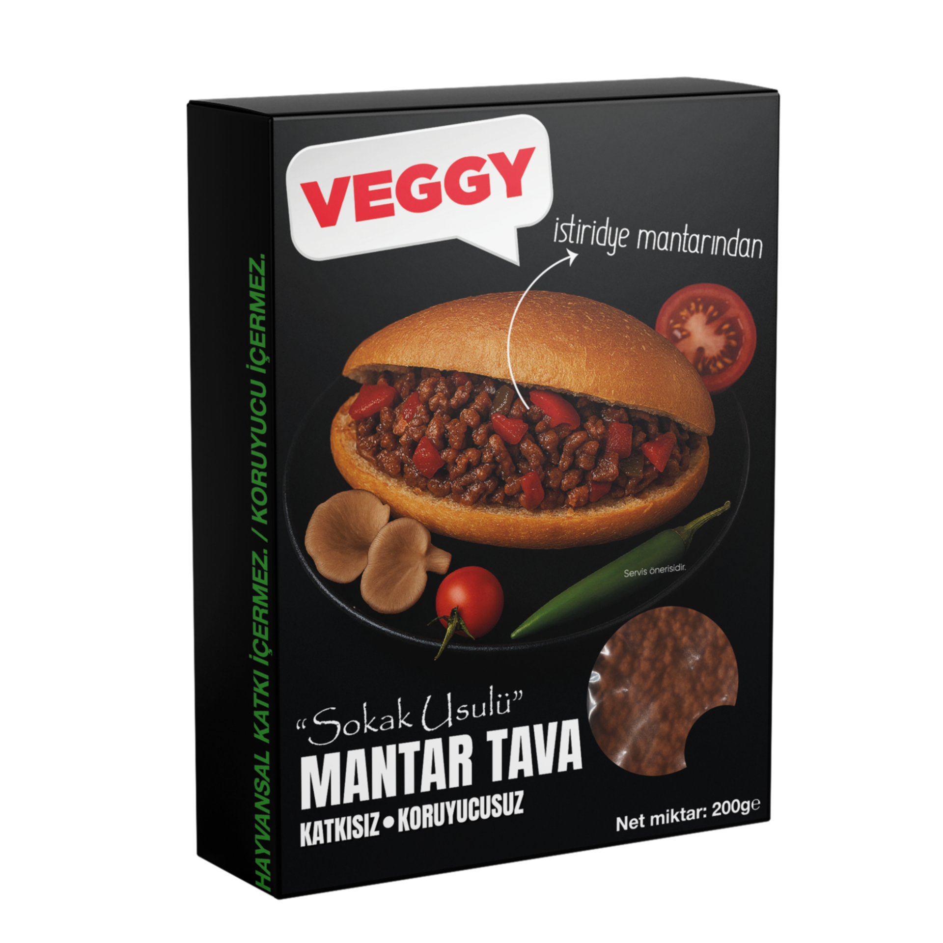 Veggy Sokak Usulü Mantar Tava (200g)