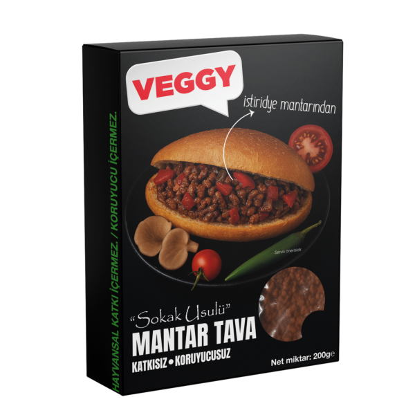 Veggy Sokak Usulü Mantar Tava (200g)