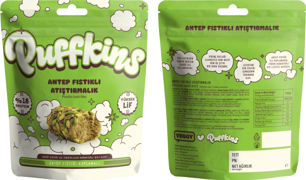 Puffkins Antep Fıstıklı Atıştırmalık (75g)