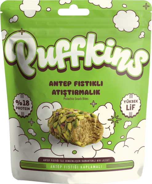 Puffkins Antep Fıstıklı Atıştırmalık (75g)